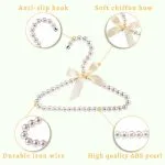 20CM Knotted Pearl Clothes Hanger - Image 6