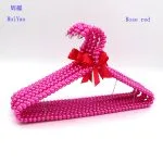Sample Free Exquisite Luxury Beads Coat Clothes Hangers Pearl for Boutique Women Dress Pearl Hanger - Afbeelding 9