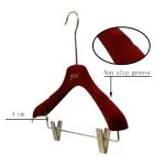 H653 flocked clothes hanger long hook-01 - Imagem 10