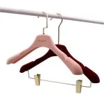 H653 flocked clothes hanger long hook-01 - Imagem 3