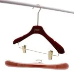H653 flocked clothes hanger long hook-01 - Imagem 5
