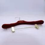 H653 flocked clothes hanger long hook-01 - Imagem 7