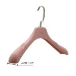 H653 flocked clothes hanger flat hook-01 - Imagem 7