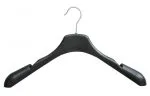 H653 flocked clothes hanger flat hook-01 - Imagem 15