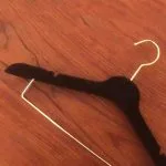 Lady's velvet suit coat hanger - immagine 5