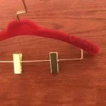 Lady's velvet suit coat hanger - immagine 6
