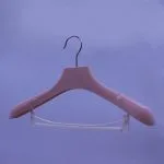 Woman's velvet suit coat hanger with non-slip strip - Afbeelding 3
