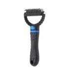 factory outlet Pet Hair Remover Brush Double Sided Undercoat Rake Dog Dematting Tool Cat Deshedding Comb – Image 6