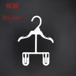 Children's PP white clothes hanger - Imagen 7