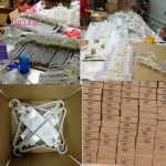 Sample Free Exquisite Luxury Beads Coat Clothes Hangers Pearl for Boutique Women Dress Pearl Hanger - Afbeelding 17