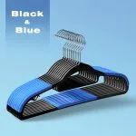 Custom Non-Slip Plastic Hangers with Rubber Grips (Adult Bulk) - الصورة 5