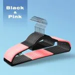 Custom Non-Slip Plastic Hangers with Rubber Grips (Adult Bulk) - الصورة 4