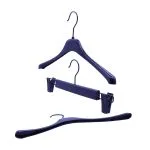 Cintres en plastique pour vêtements avec épaules antidérapantes personnalisés (commande en gros)