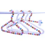 Beaded Pants Hangers - Colorful PMMA Acrylic Bead | 3 Sizes
