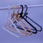 ⁦Factory Outlet Clothes Hanger Colorful Beads Hangers Pants  Hanger⁩ - الصورة ⁦11⁩