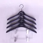 Custom Plastic Suit Hangers with Metal Clips (4-Style Series) – Image 4