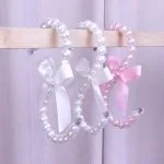Plastic hook hanger S hook pearl bead hanger – Image 5