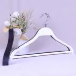 Custom Plastic Dress Hangers with Shoulder Notches (Boutique Bulk) – Image 5