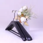 Custom Plastic Hotel Hangers with Crossbar & Clips (Bulk) – Image 6