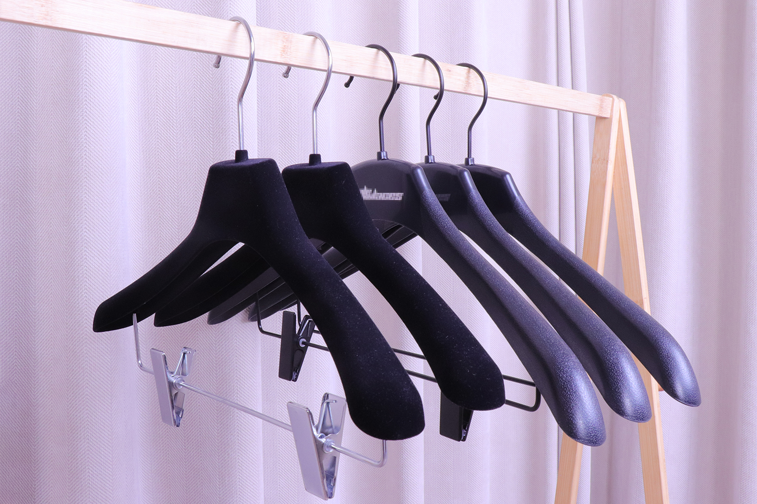 plastic clothes hanger