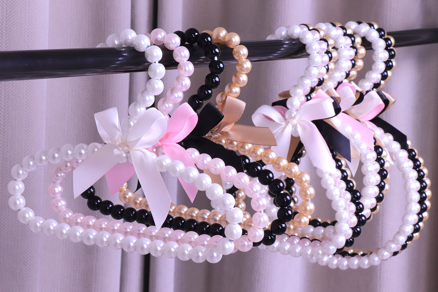 bead scarf hanger pearl