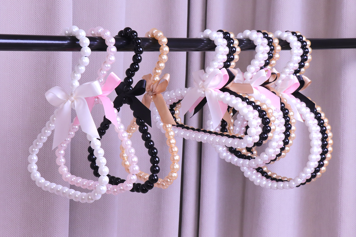 bead scarf hanger pearl