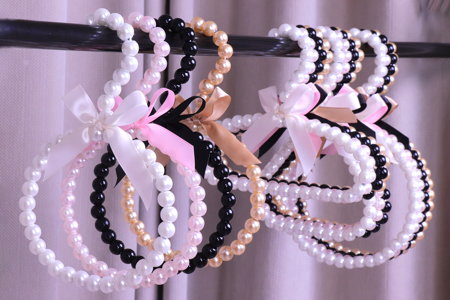 bead scarf hanger pearl