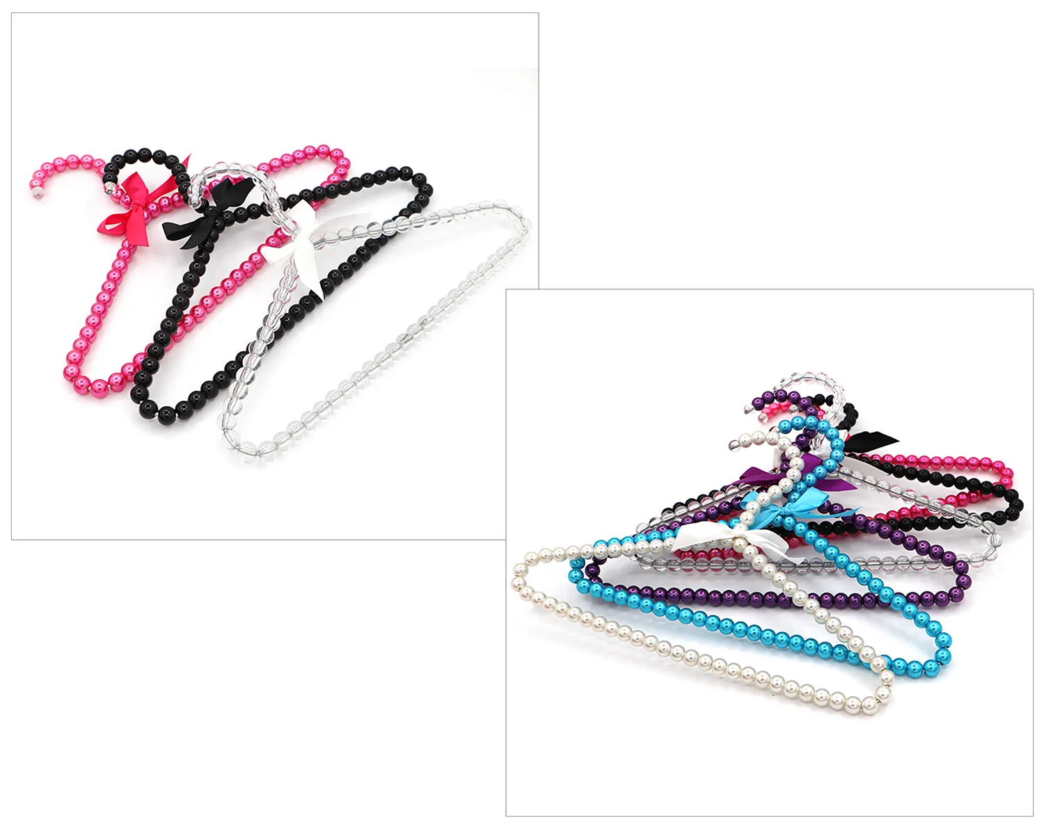 Colori dell'appendiabiti con perla per bambini