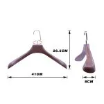 Custom Heavy Duty Wide Shoulder Plastic Hangers (Bulk) - Imagen 2