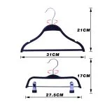 Custom Kids Clothing Hangers with Crossbar & Shoulder Notches (Wholesale Bulk) – Bild 2