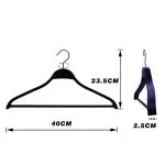 Custom Plastic Dress Hangers with Shoulder Notches (Boutique Bulk) – Image 3