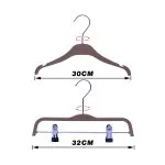 Custom Kids Plastic Hangers with Anti-Slip Hooks (Retail Bulk) – Bild 2
