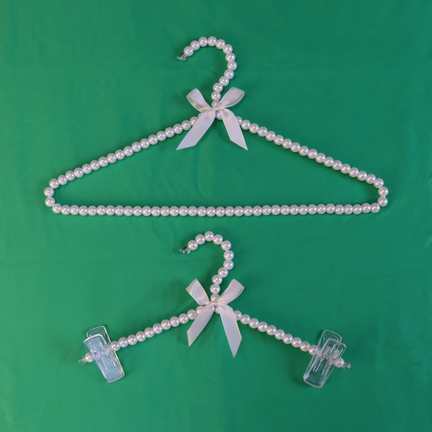 Adult pearl hanger triangle design