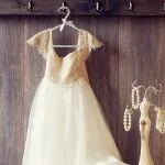 Pearl hanger adult Women Colors Wedding Dress 39CM - Image 3