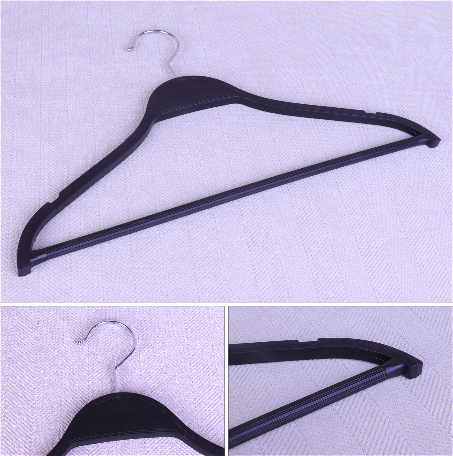 plastic hangers for clothing