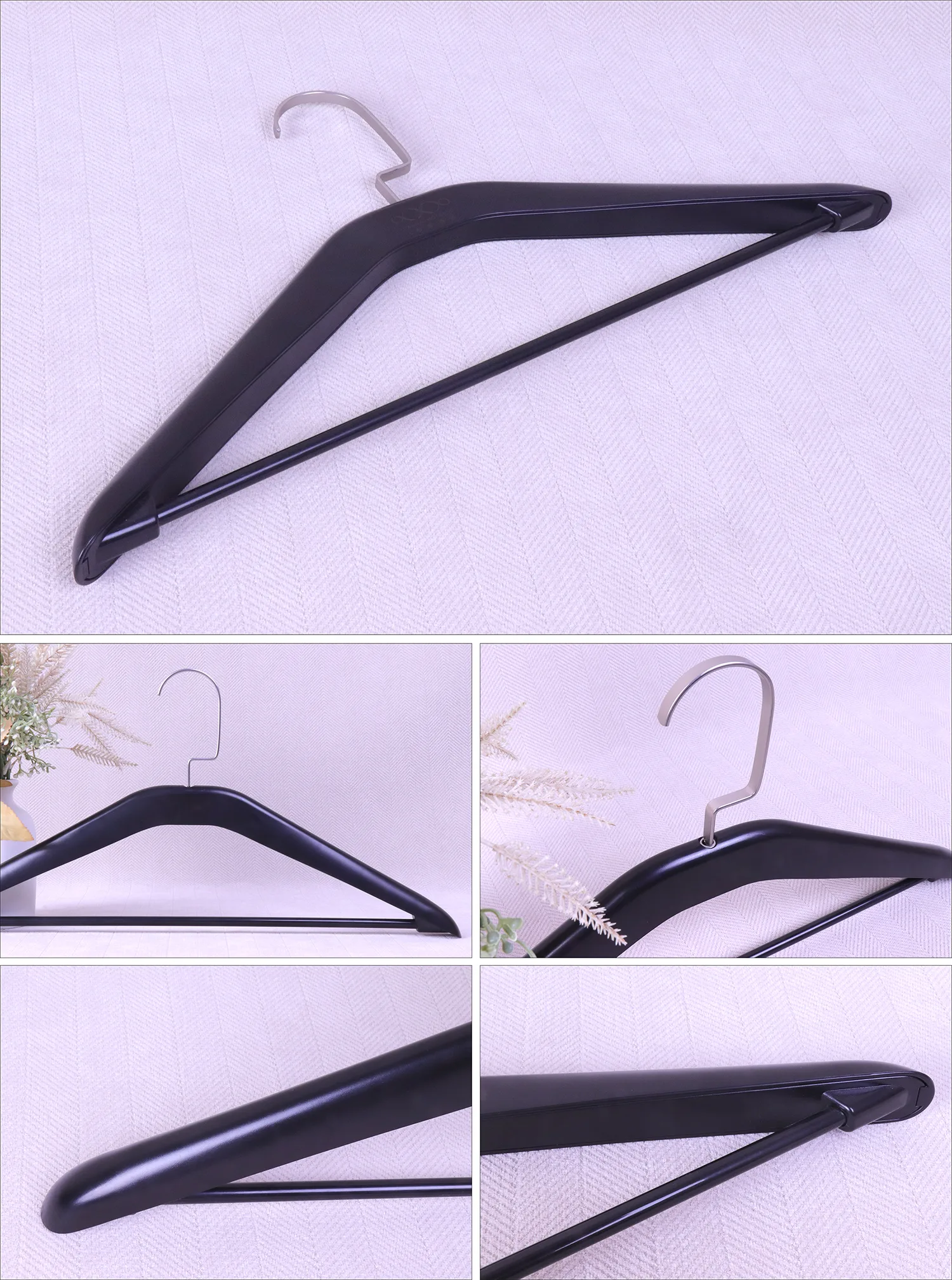 Clip mobile en plastique robuste pour jupes et pantalons