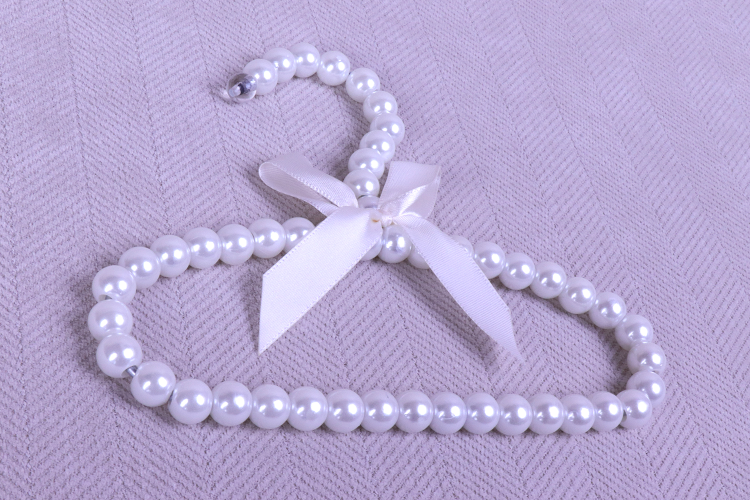 bead scarf hanger pearl