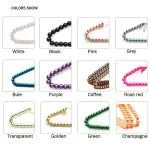 Bead scarf hanger pearl veil hanger for clothing store display - immagine 6
