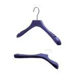 Premium Custom Logo Plastic Hangers (Faux Wood Series)