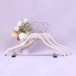 Zara style wooden hanger with customized logo – Image 7