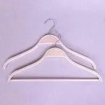 Zara hanger wooden coat suit hanger with clips - Image 5