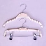 Wooden pants hanger clothing store hanger with logo - immagine 6