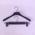Premium Custom Logo Plastic Hangers (Faux Wood Series) - Image 6