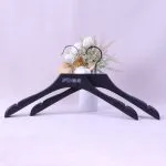Premium Custom Logo Plastic Hangers (Faux Wood Series) - Image 4