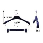 Custom Non Slip Plastic Suit Hangers (Wide Shoulder Series) – Image 2