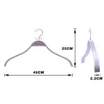 Custom suit hanger adult Zara style wooden hanger – Image 2