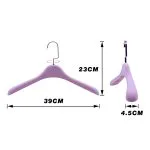 Custom Luxury Wholesale Velvet Hangers (Rose Gold Series) - Image 2
