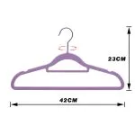 Custom Velvet Hangers For Clothes Cheap Thin Velvet Hanger - Image 2