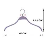 Zara style wooden hanger with customized logo – Image 3