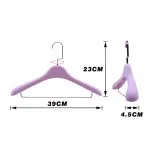 Custom Luxury Wholesale Velvet Hangers (Rose Gold Series) - Image 3